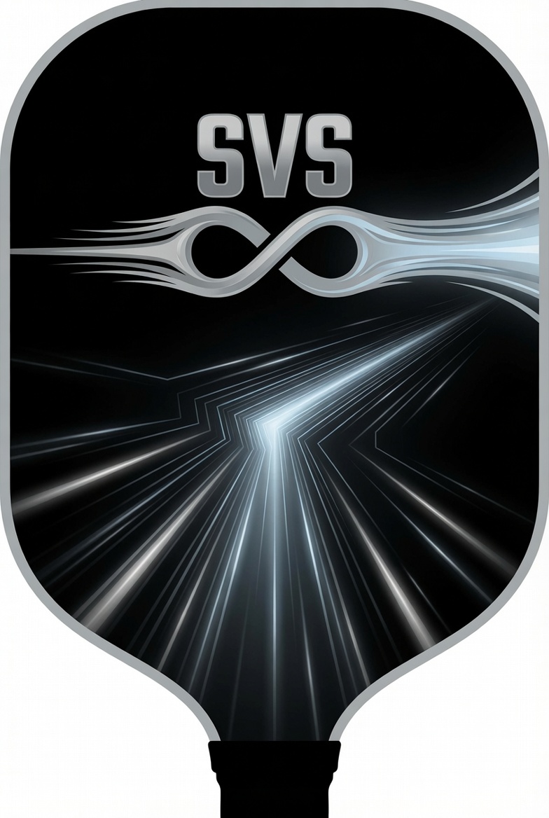 SVS 匹克球拍·黑银款